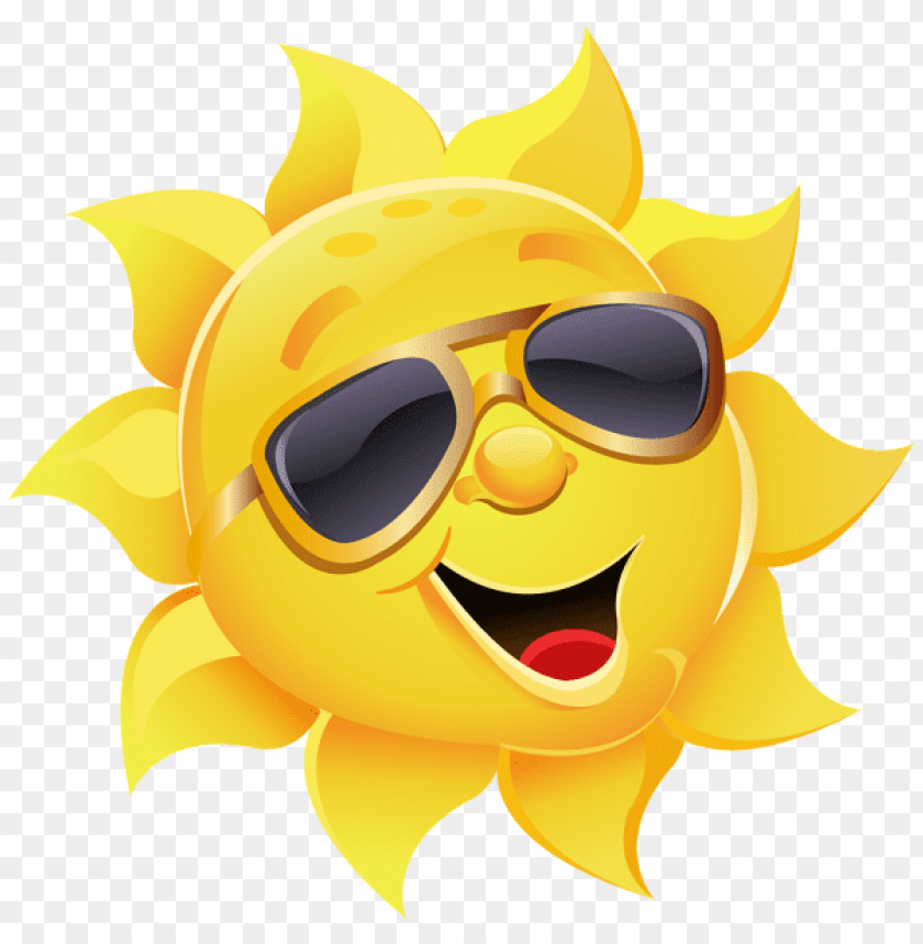 Download Sun With Sunglasses Clipart Png Photo  