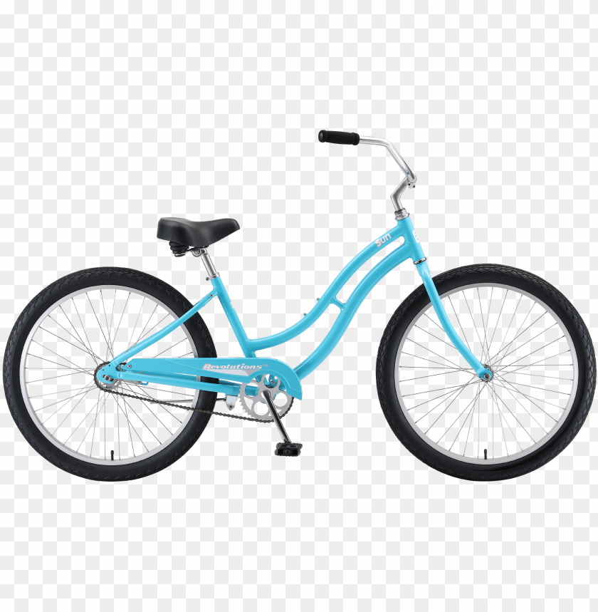 Sun Women's Cruiser Bikes PNG Image With Transparent Background