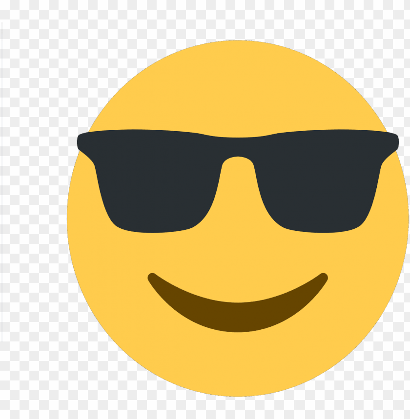 sunglasses emoji - facebook new emoji glasses PNG image with transparent background TOPpng