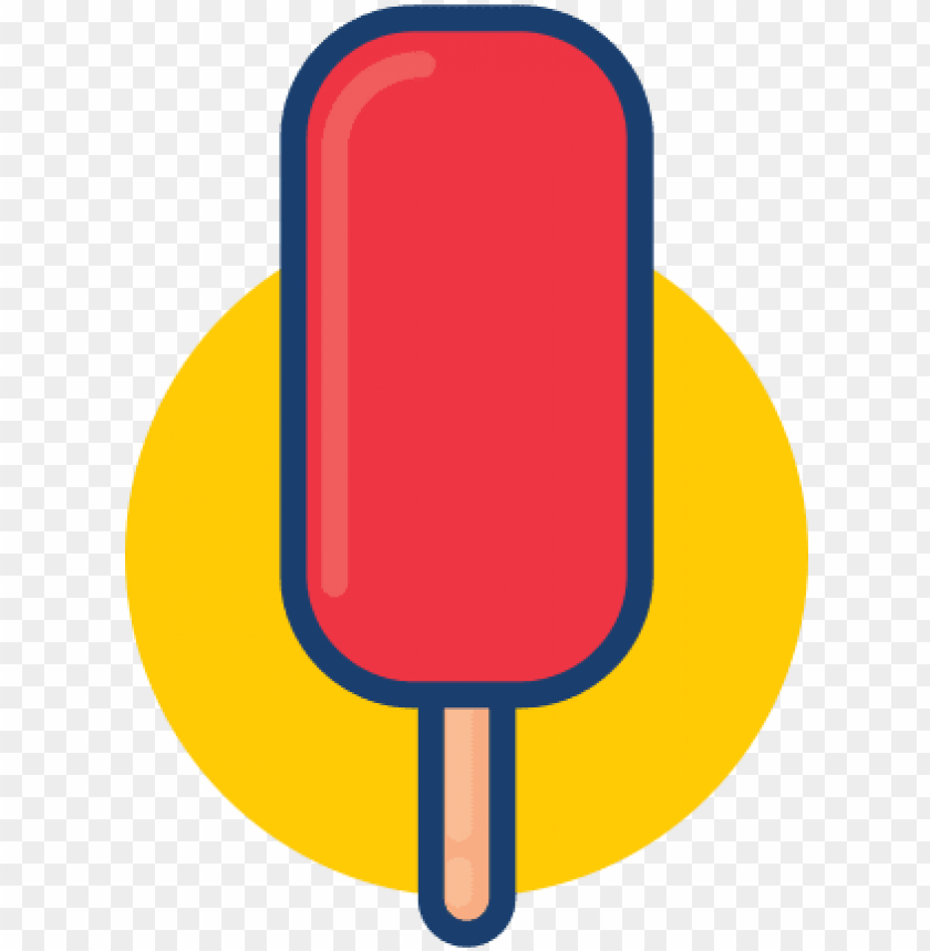 super ice cream - popsicle icon, dessert