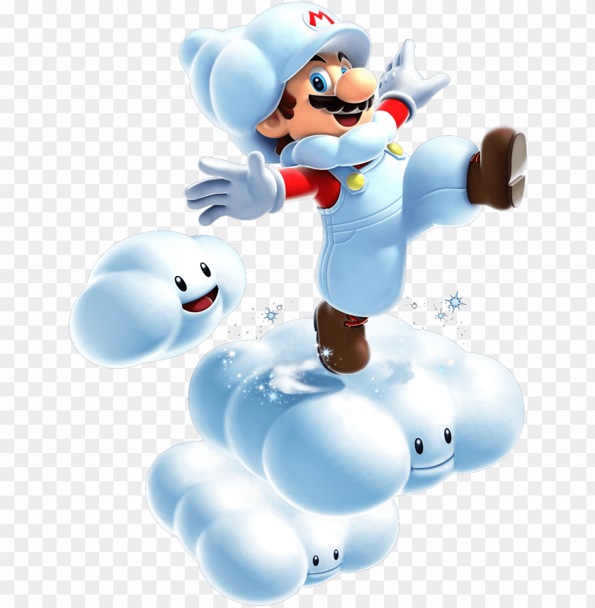 free PNG super mario galaxy 2 cloud mario PNG image with transparent background PNG images transparent