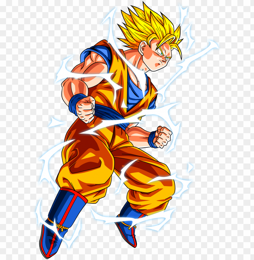 Goku Ssj2 PNG Transparent With Clear Background ID 99384