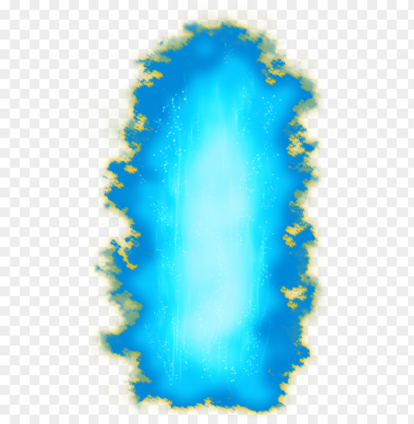 Super Saiyan Blue Aura Png, Transparent Png - 592x1022 PNG 