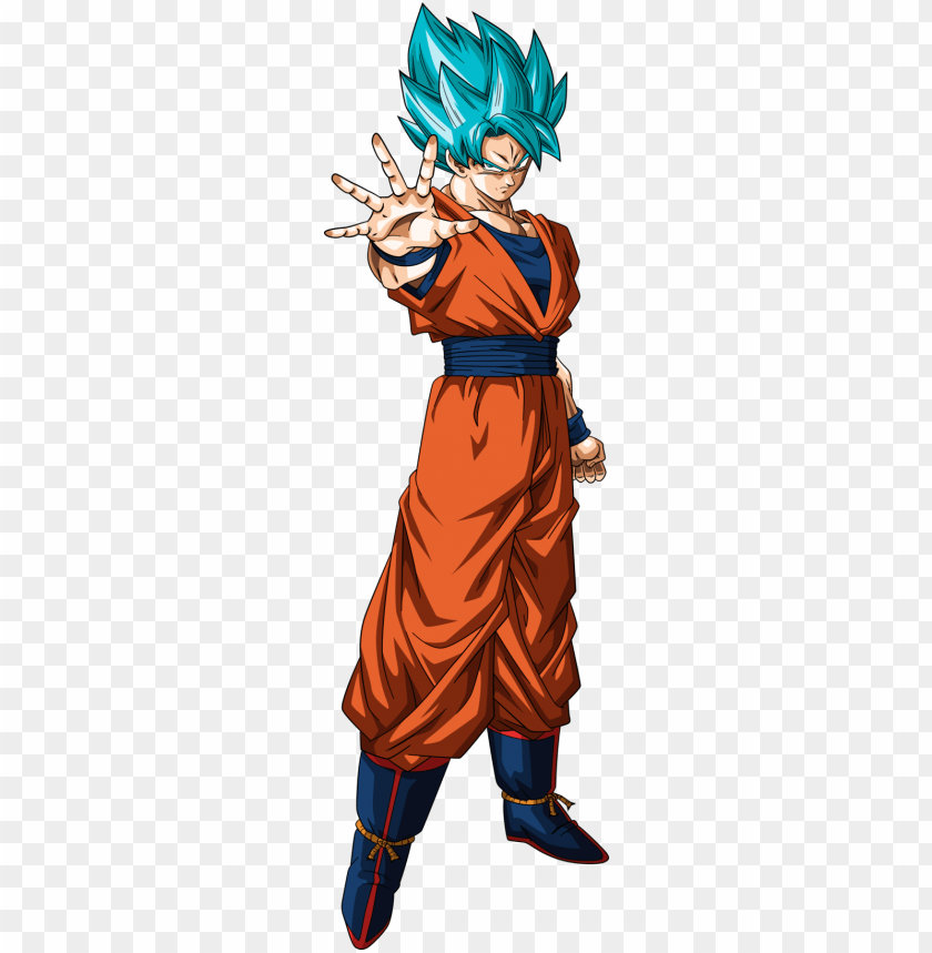 Super Saiyan Blue Goku Goku Ssj Blue PNG Image With Transparent Background  | TOPpng