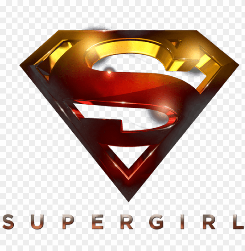free PNG supergirl logo glare juniors tank - transparent superman logo PNG image with transparent background PNG images transparent