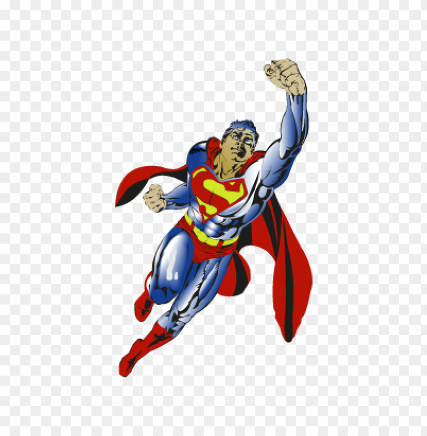  superman flying vector logo free download - 463865