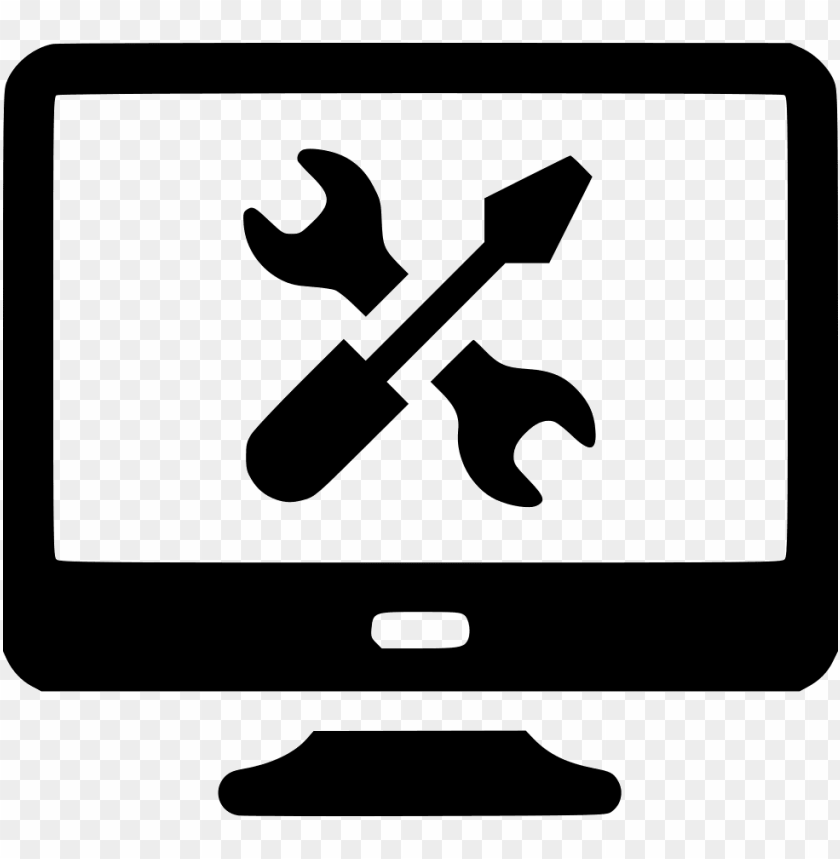 support tools computer repair settings wrench screwdriver - control management ico PNG image with transparent background@toppng.com