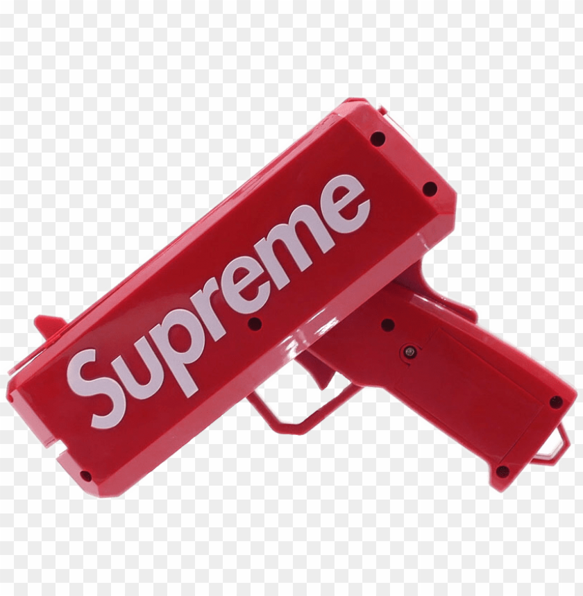 Supreme Pistole Supremefreetoedit Supreme Money Gun Transparent