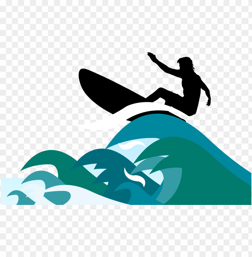 Surfing Surfboard Clip Art - Surfing A Wave Clipart PNG Transparent With Clear Background ID 211775