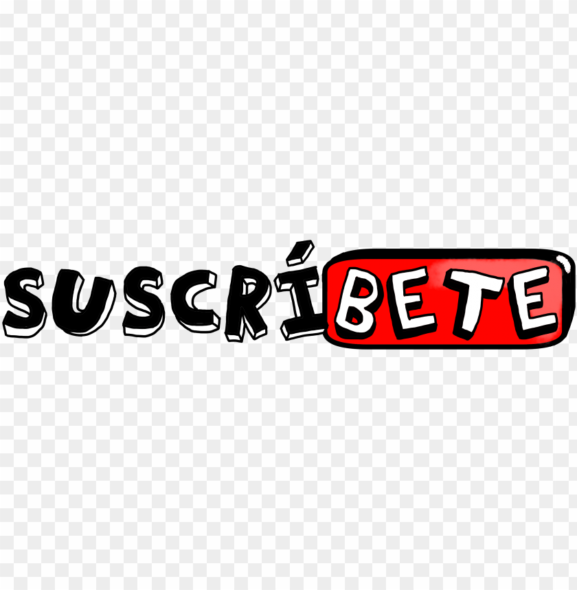 Suscribete Youtube Png Suscribete Logo Png Image With