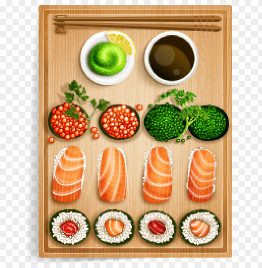 Free download | HD PNG sushi set PNG image with transparent background ...