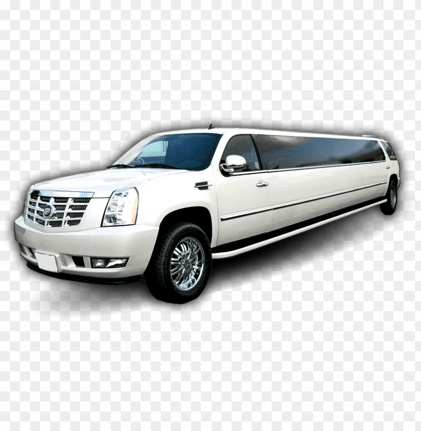 suv limousine white escalade limo PNG transparent with Clear Background ID 234431