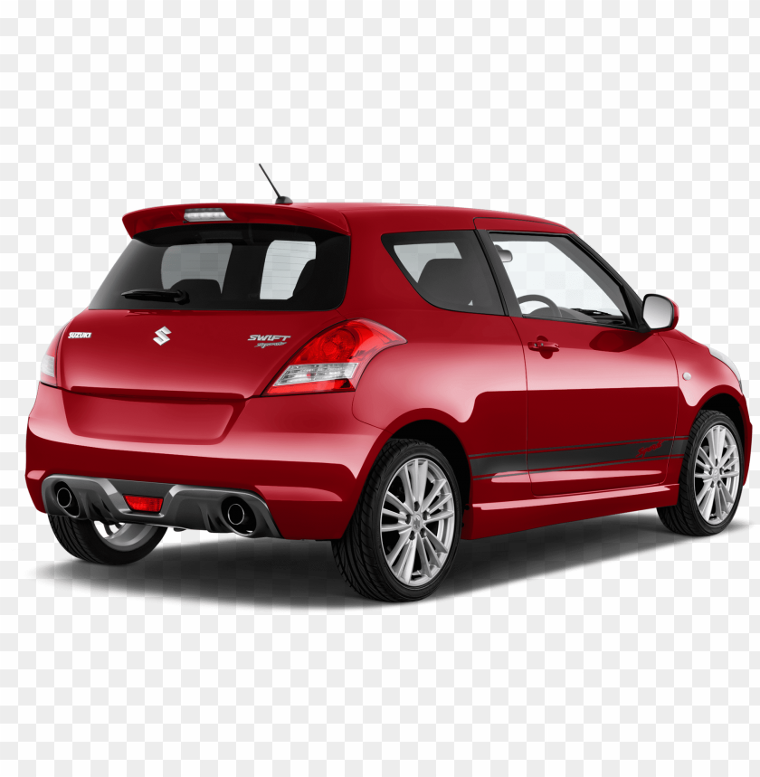 suzuki swift company car rear view - suzuki swift PNG image with  transparent background | TOPpng