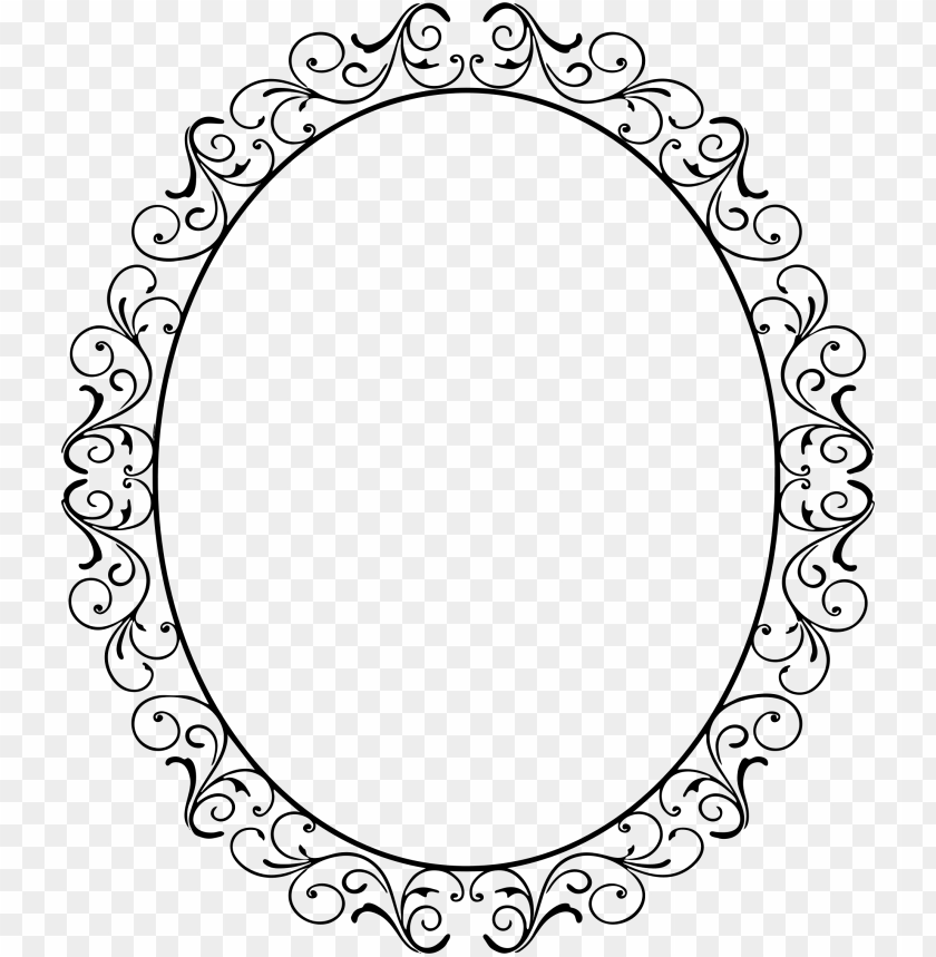 Download Svg Library Download Flourish Big Image Png Art Nouveau Frame Oval Png Image With Transparent Background Toppng SVG, PNG, EPS, DXF File