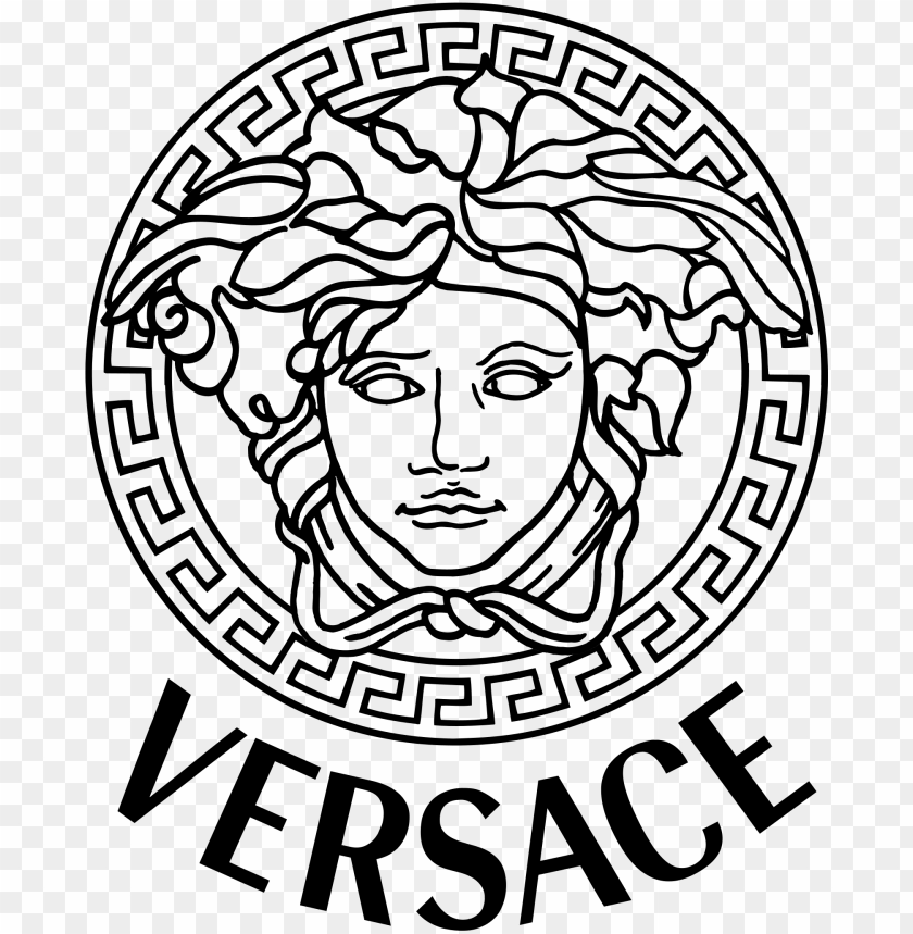 svg stock sniff perfumes learn more versace logo PNG transparent with Clear Background ID 177243