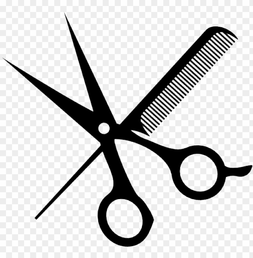 Download svg transparent download and comb simons hair shop - hair salon  scissors clipart png - Free PNG Images | TOPpng