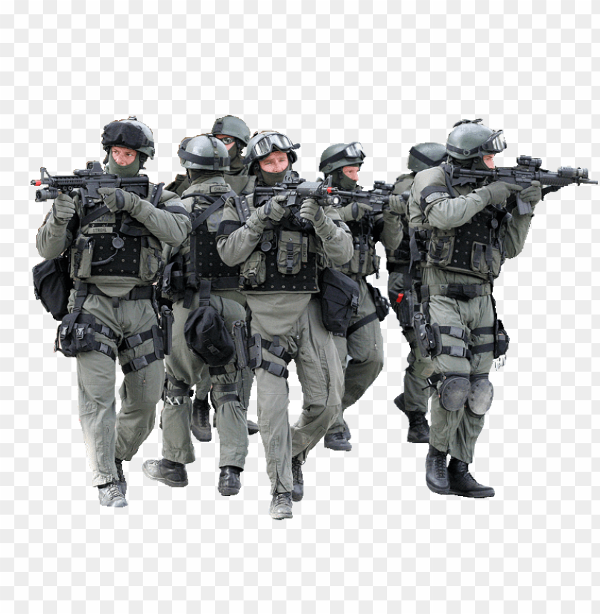 people, special forces, swat group, 