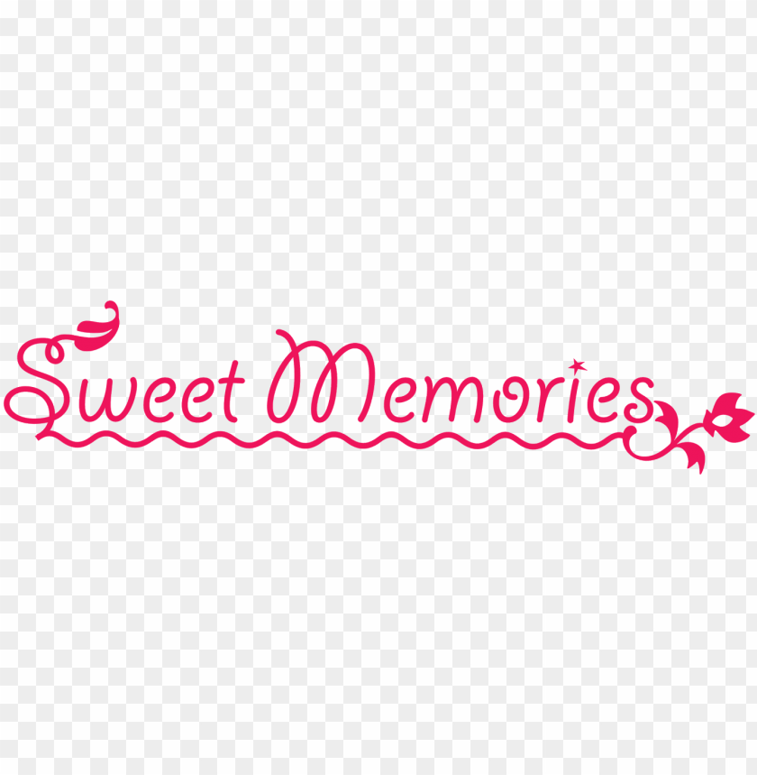 Download hd Good Memories Cliparts - Sweet Memories Logo Png