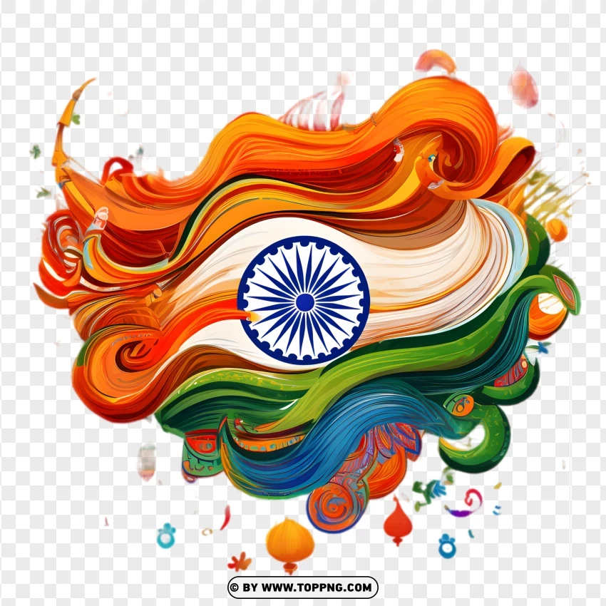 Portrait, Indian, Leader, Indian Flag, National Hindi Day,