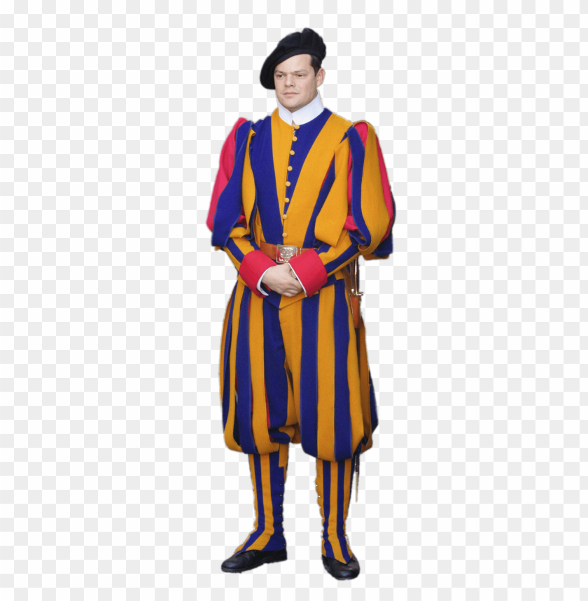people, swiss guards, swiss guard with black beret, 