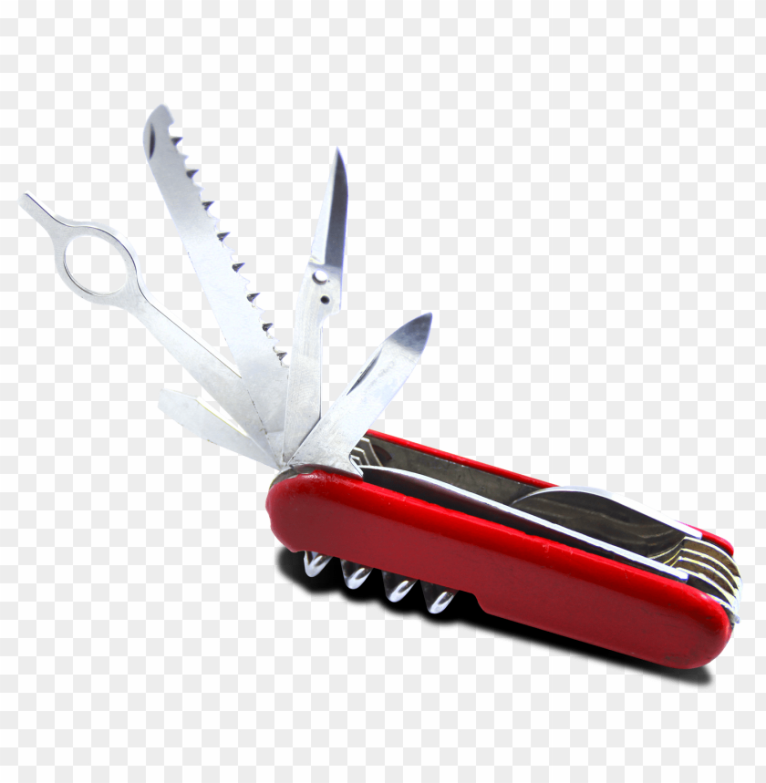 Transparent Background PNG of swiss knife - Image ID 4862