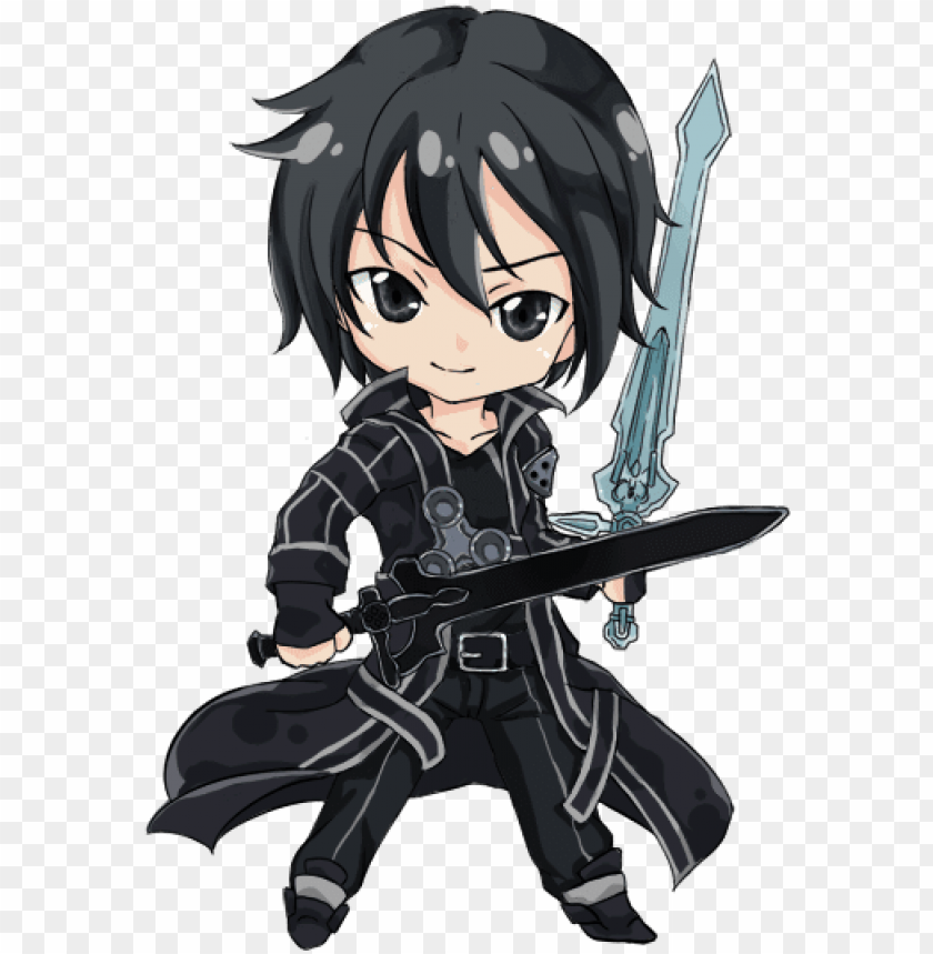 Sword Art Online Kirito By D Tomoyo Attack On Titan Game Kirito Png Image With Transparent Background Toppng - kirito top roblox
