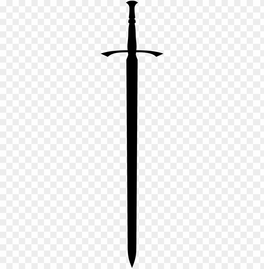 Sword Clipart Silhouette Parallel Png Image With Transparent Background Toppng
