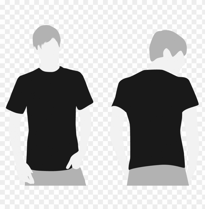 T Shirt Front And Back Png Image With Transparent Background Toppng