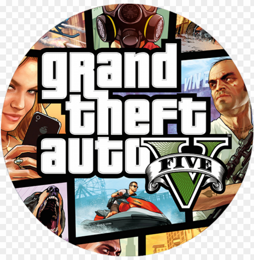Ta Png Grand Theft Auto 5 Round PNG Image With Transparent Background