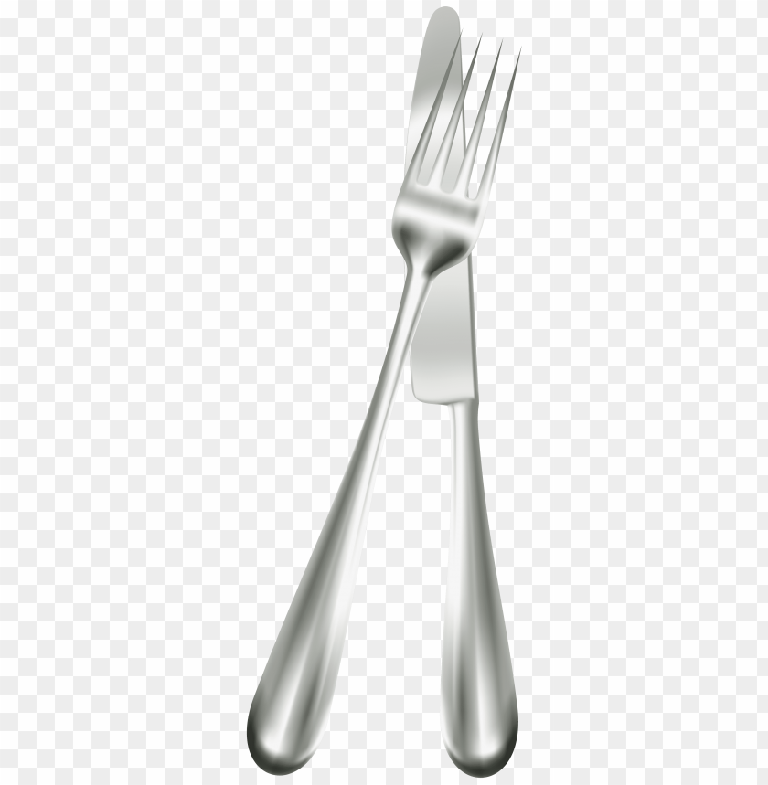 fork, knife, table