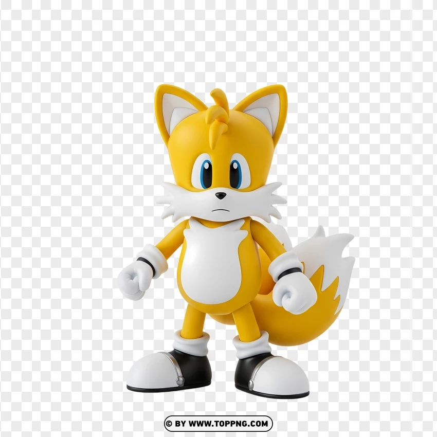 Tails 3d Cartoon PNG Transparent Background