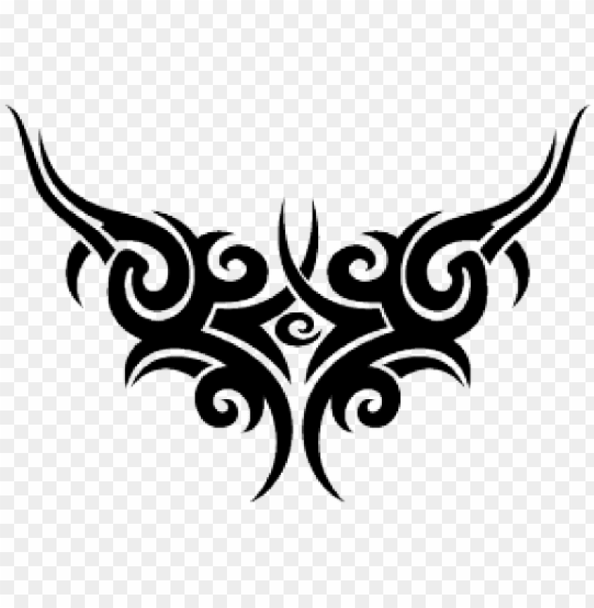 tattoo clipart logo png - tribal design back tattoos PNG image with  transparent background | TOPpng