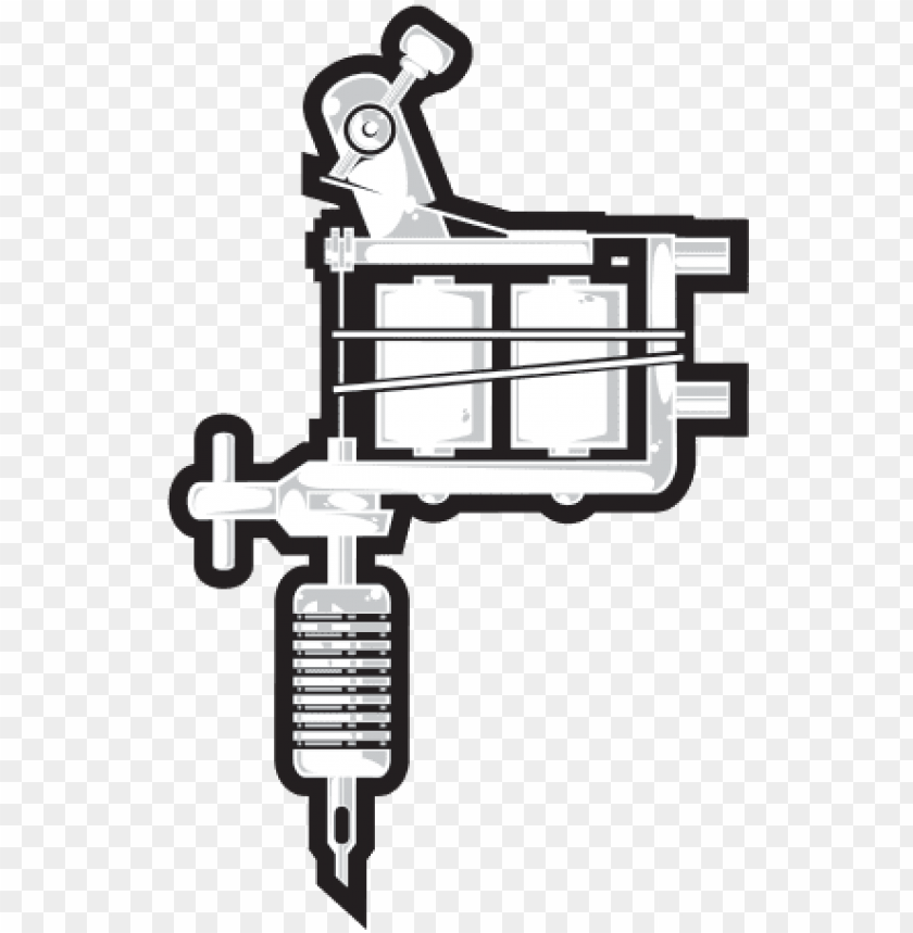 Tattoo Machine Vector, Sticker Clipart Tattoo Machine Design Cartoon  Illustration, Sticker, Clipart PNG and Vector with Transparent Background  for Free Download