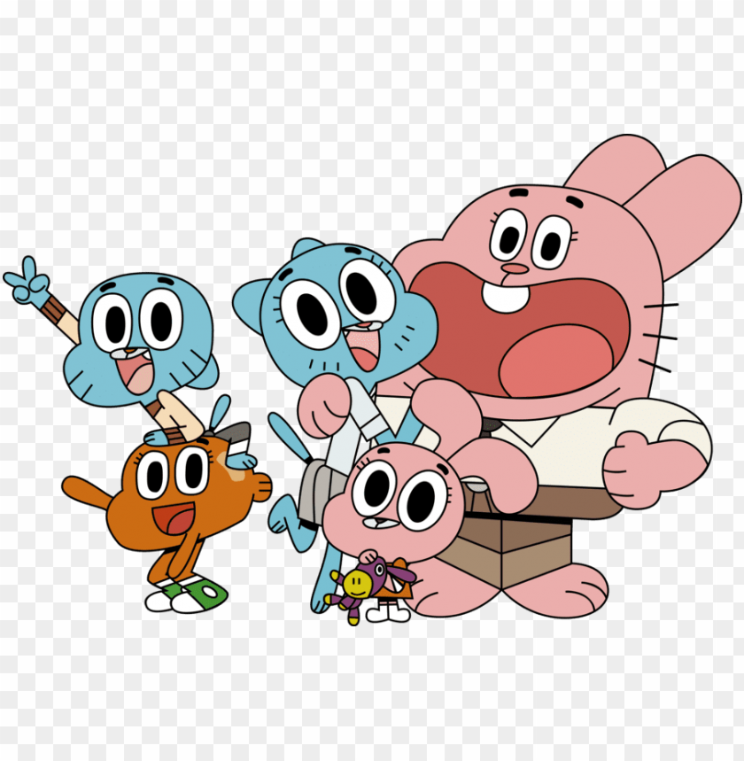 3D file Gumball Watterson - The Amazing World of Gumball 🗺️・3D