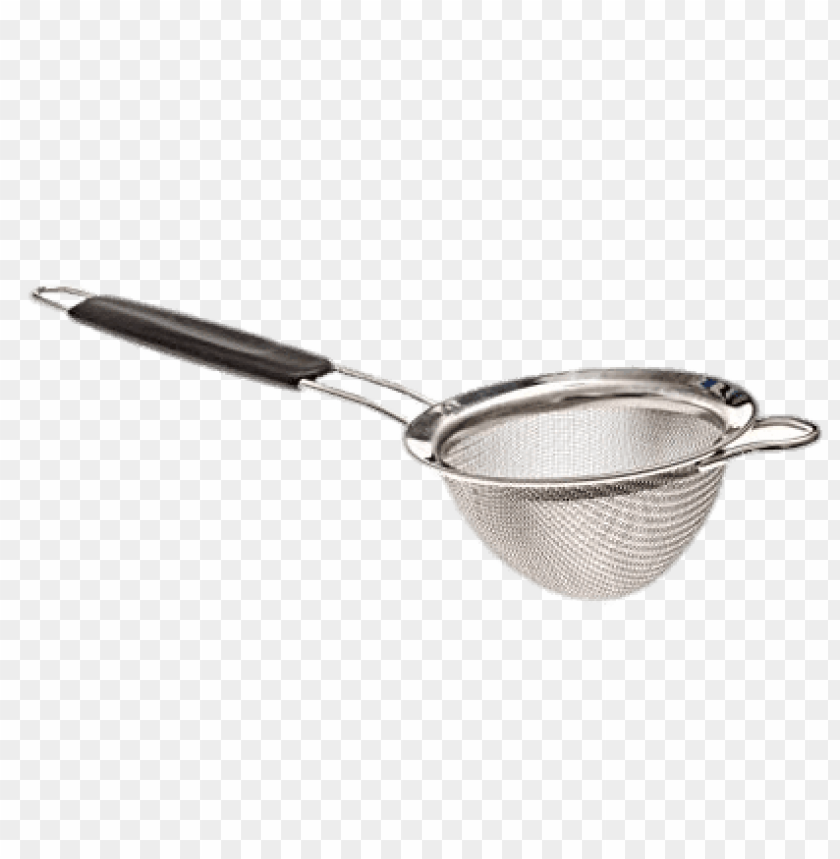 kitchenware, tea strainers, tea strainer with black handle, 