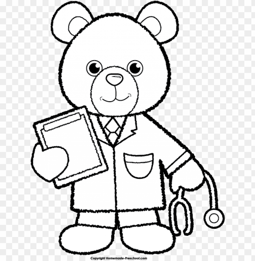 Teddy Bear Clipart Clipart Free - Teddy Bear Doctor Clipart PNG Transparent With Clear Background ID 218205