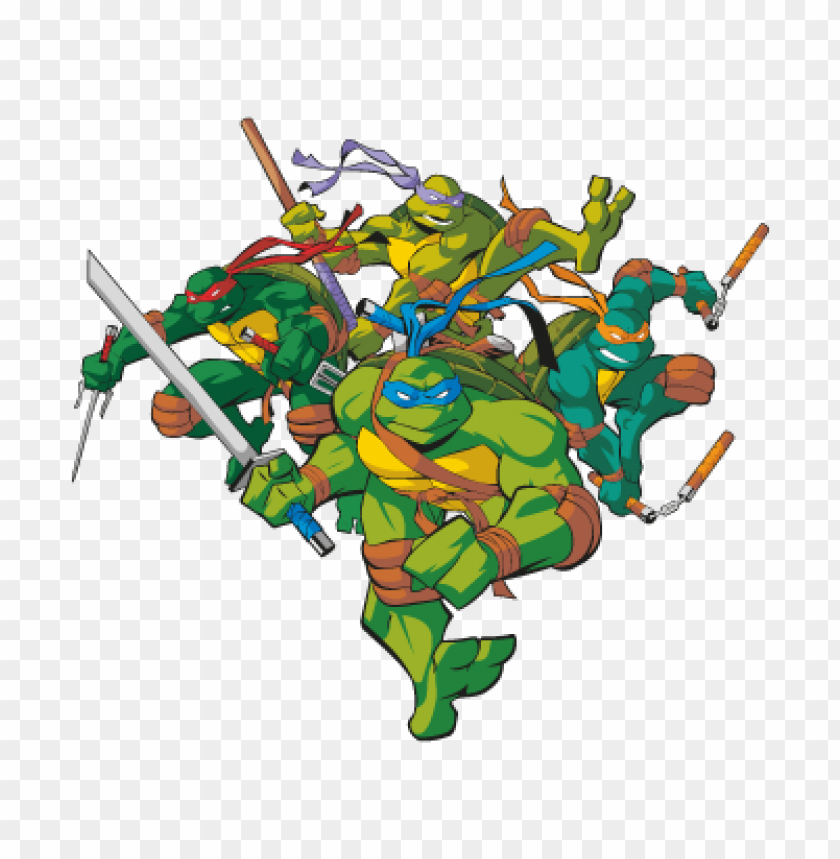  teenage mutant ninja turtles eps vector free download - 463570