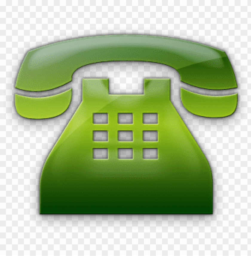 Telephone Icon  Green - Green Phone Icon Png - Free PNG Images