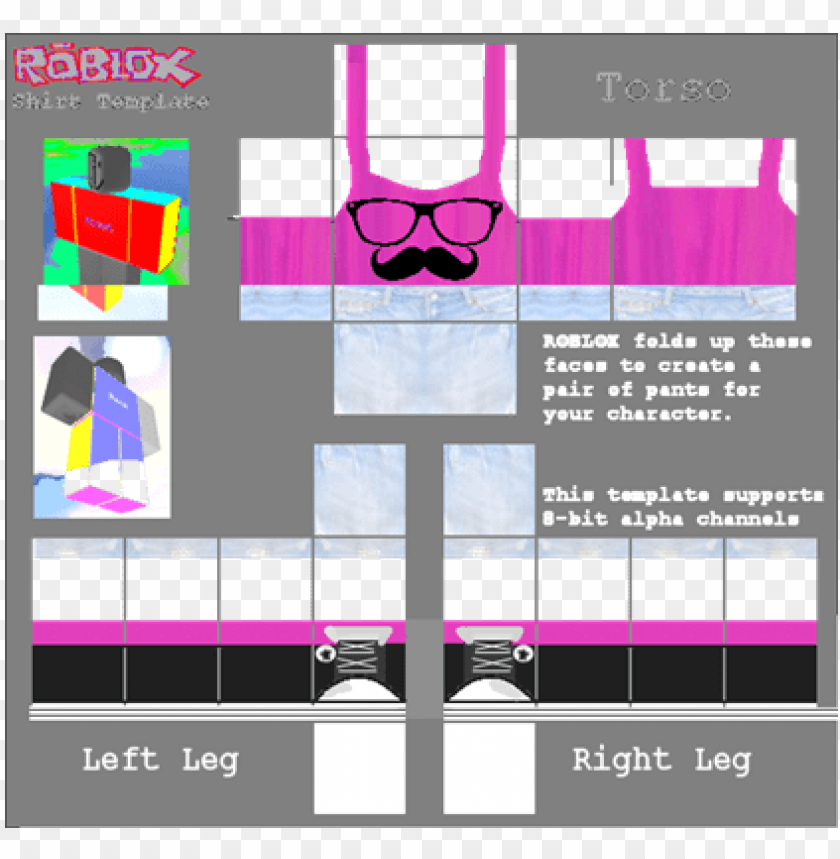 Download Roblox Shaded Shirt Template Free HQ Image HQ PNG Image