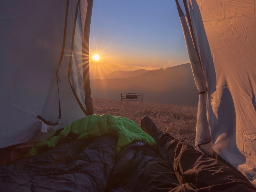 tent, legs, camping, tourism, travel, sunlight