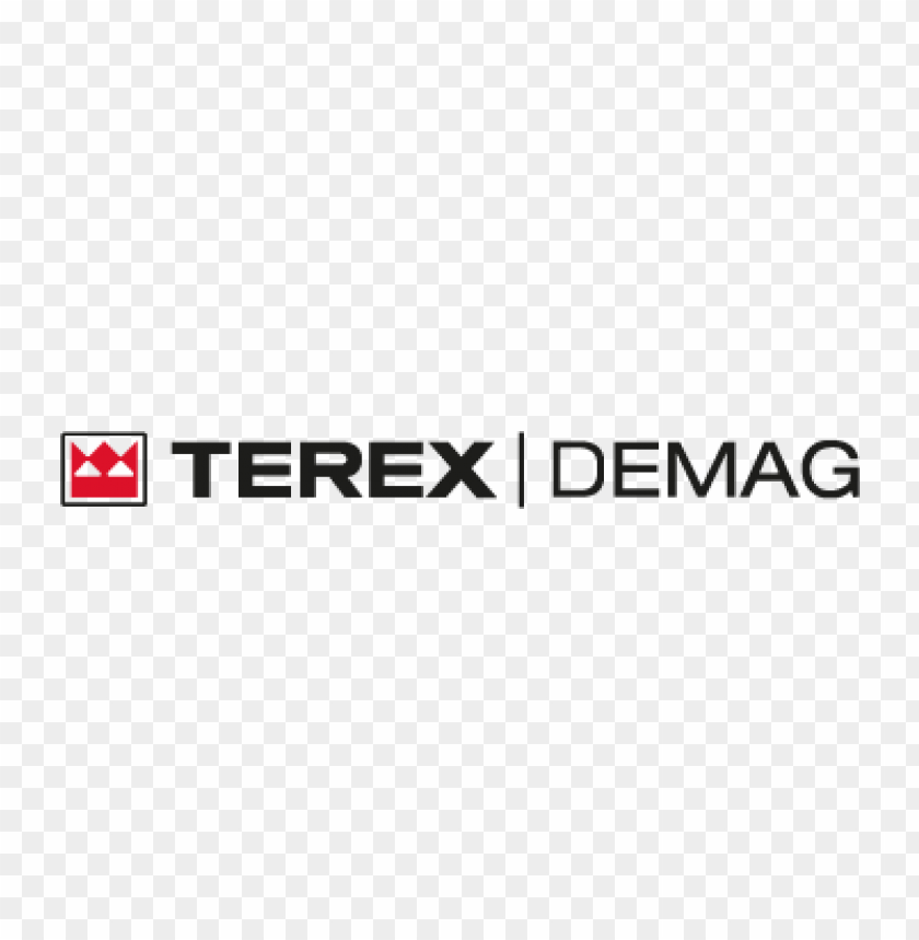  terex demag vector logo free download - 463410