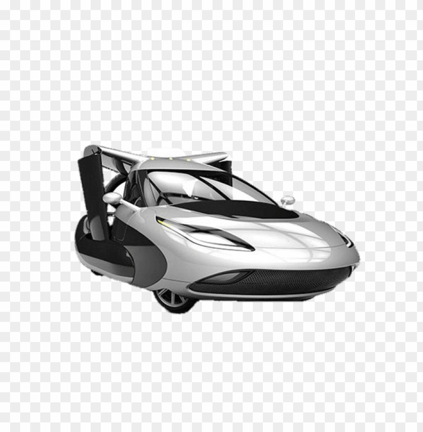 Transparent PNG image Of terrafugia tf x flying car on the ground - Image ID 68067