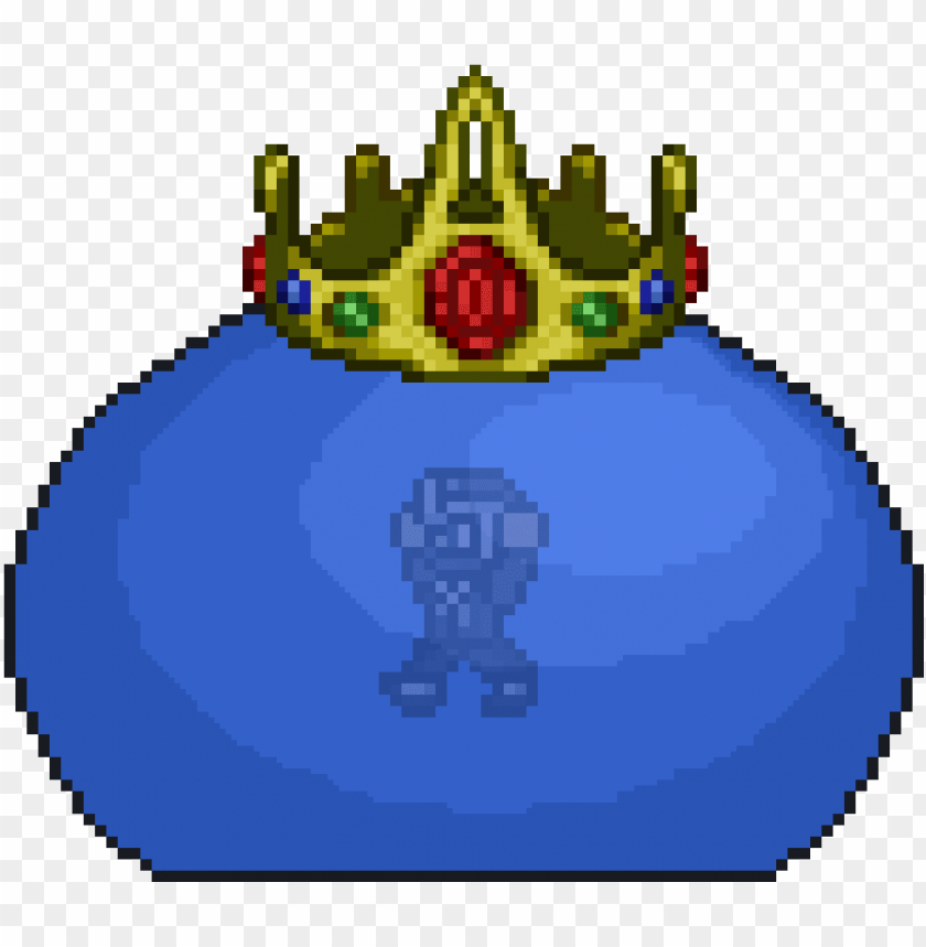 Etna fumle sofistikeret terraria king slime png - terraria bosses PNG image with transparent  background | TOPpng