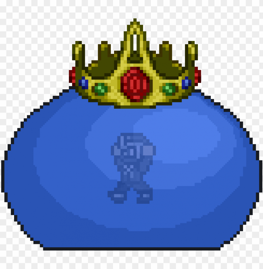 Terraria King Slime Png - Terraria Bosses PNG Transparent With Clear ...