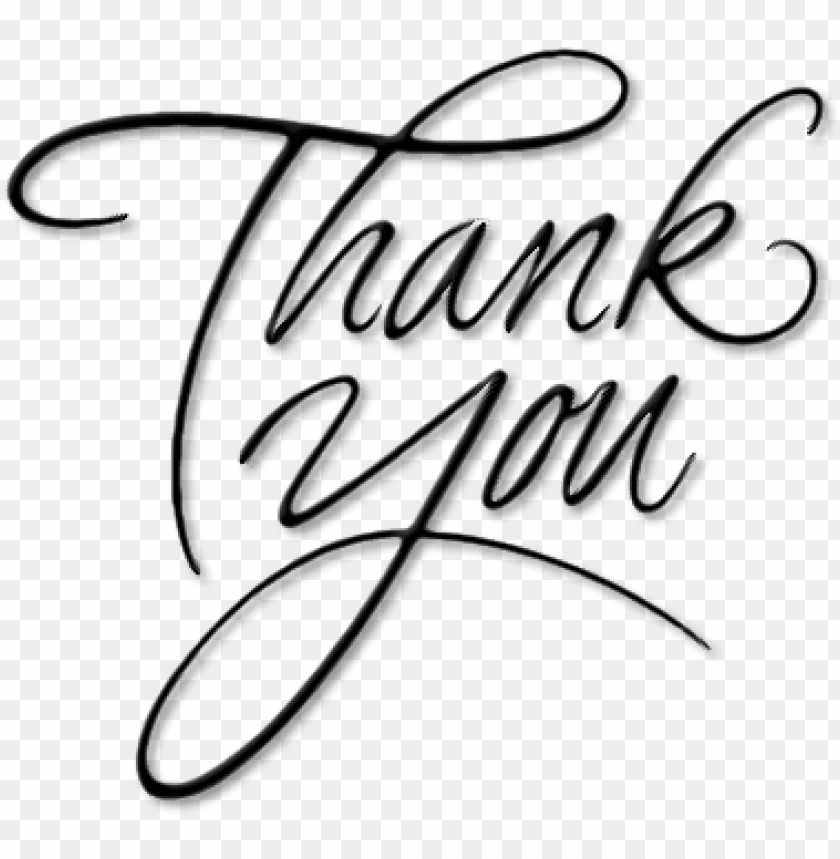 Thank-you - Thank You In Cursive Writi PNG Transparent With Clear Background ID 173217