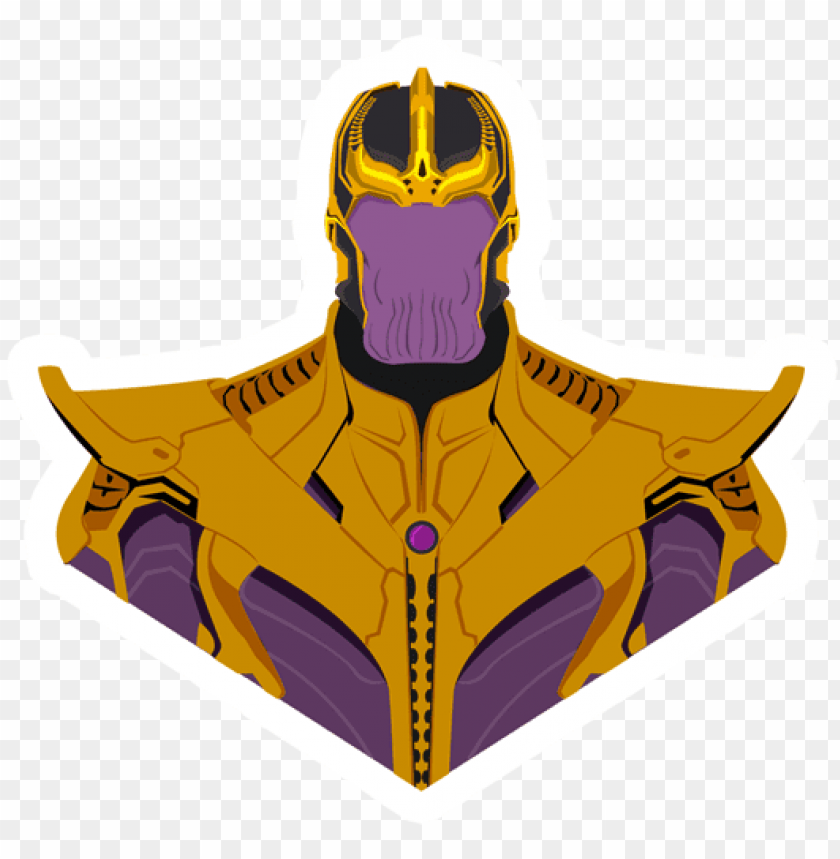 Transparent Background Thanos Face Png