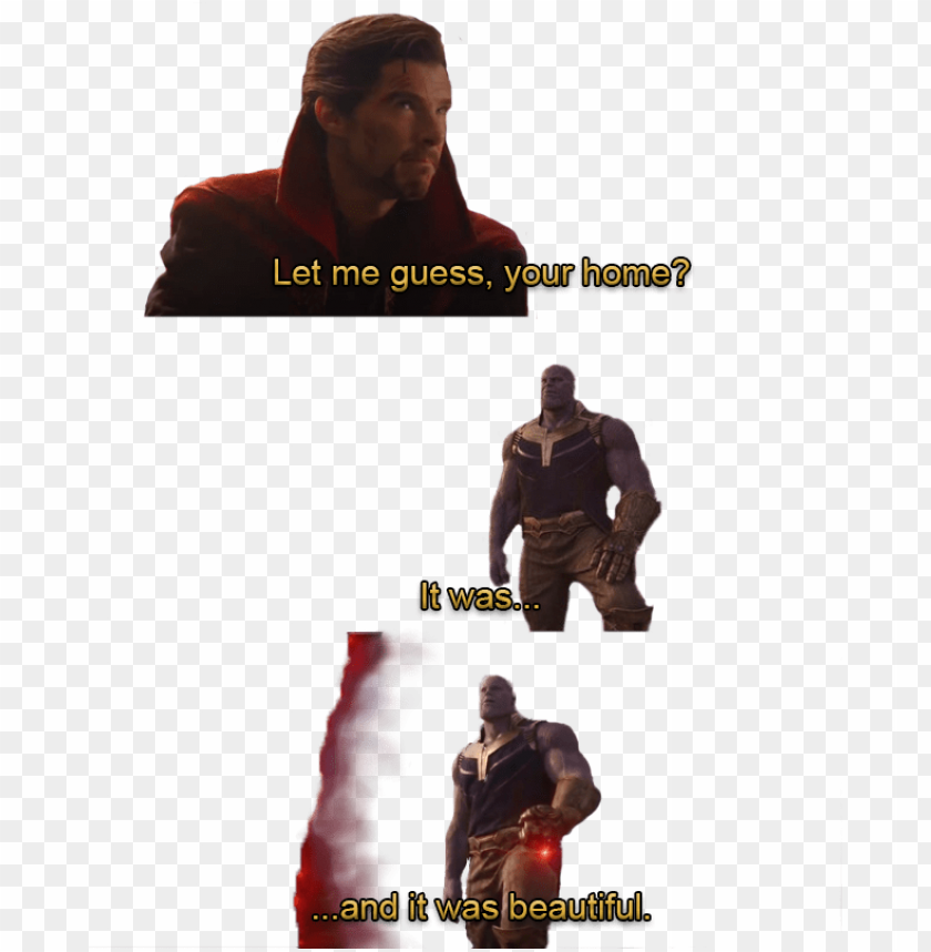 thanos template let me guess your home know your meme - let me guess your  home meme PNG image with transparent background | TOPpng