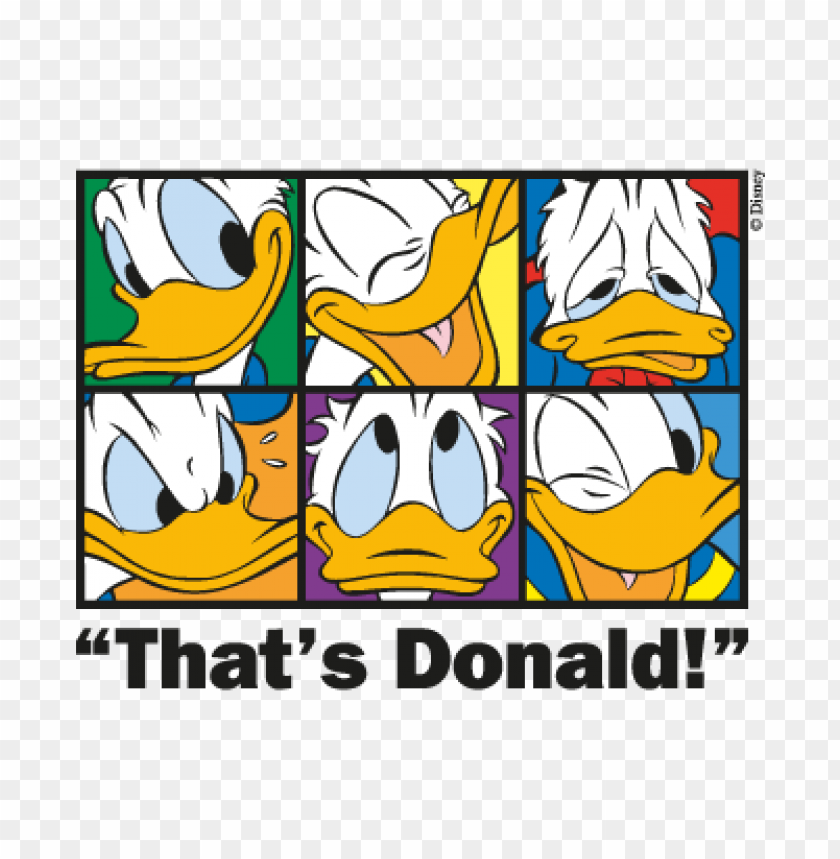  thats donald vector download free - 463451