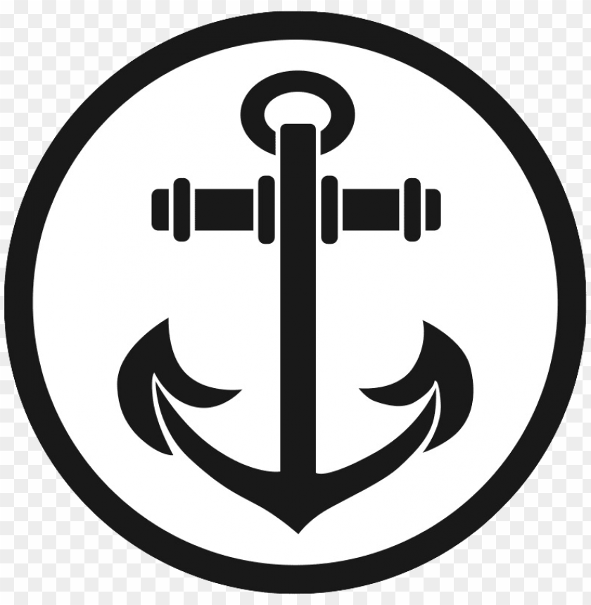 Anchor for boat and yacht logo design illustration in the shape icon Stock  Vector Image & Art - Alamy