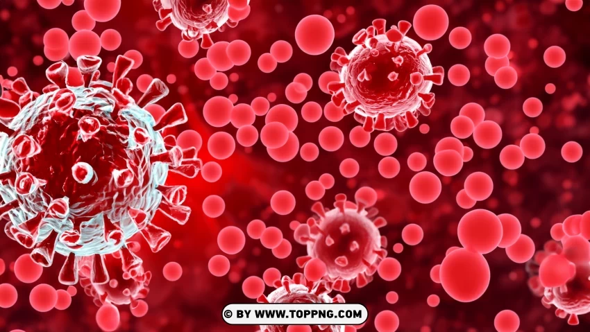 the Background of Coronavirus Covid 19 EG.5 Clipart, EG-5 ,COVID-19, Marburg Virus, Virus, Deadly, Pathogen